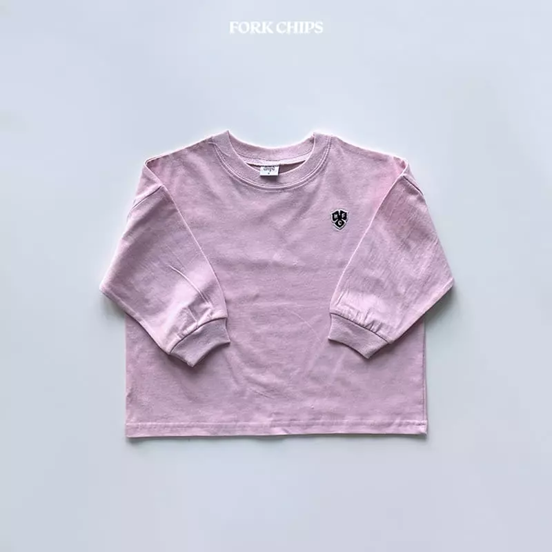 Fork Chips - Korean Children Fashion - #discoveringself - Clover Tee - 4