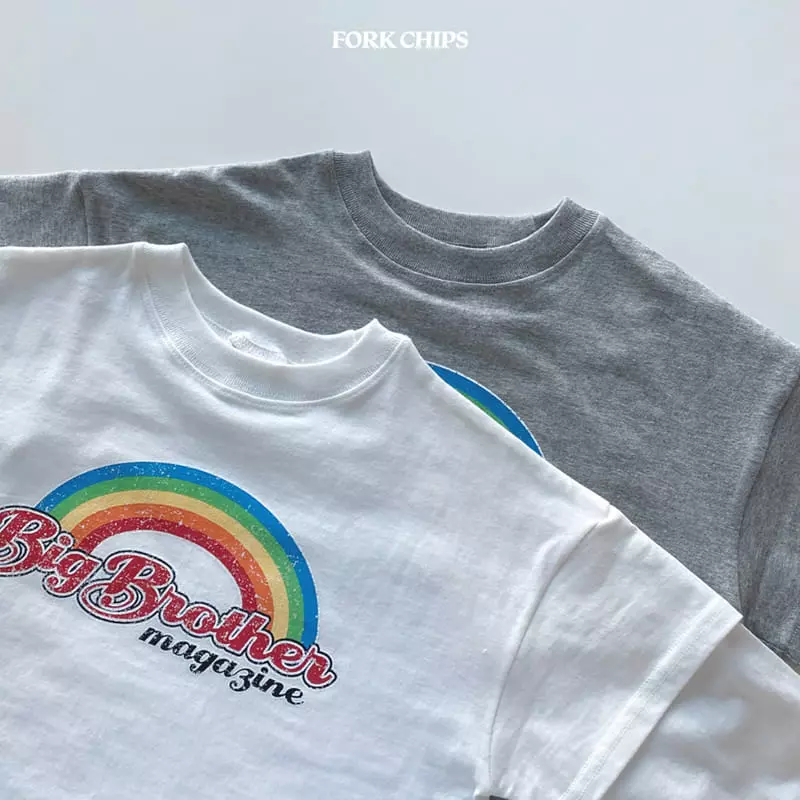 Fork Chips - Korean Children Fashion - #kidzfashiontrend - Ohai Layered Tee - 8