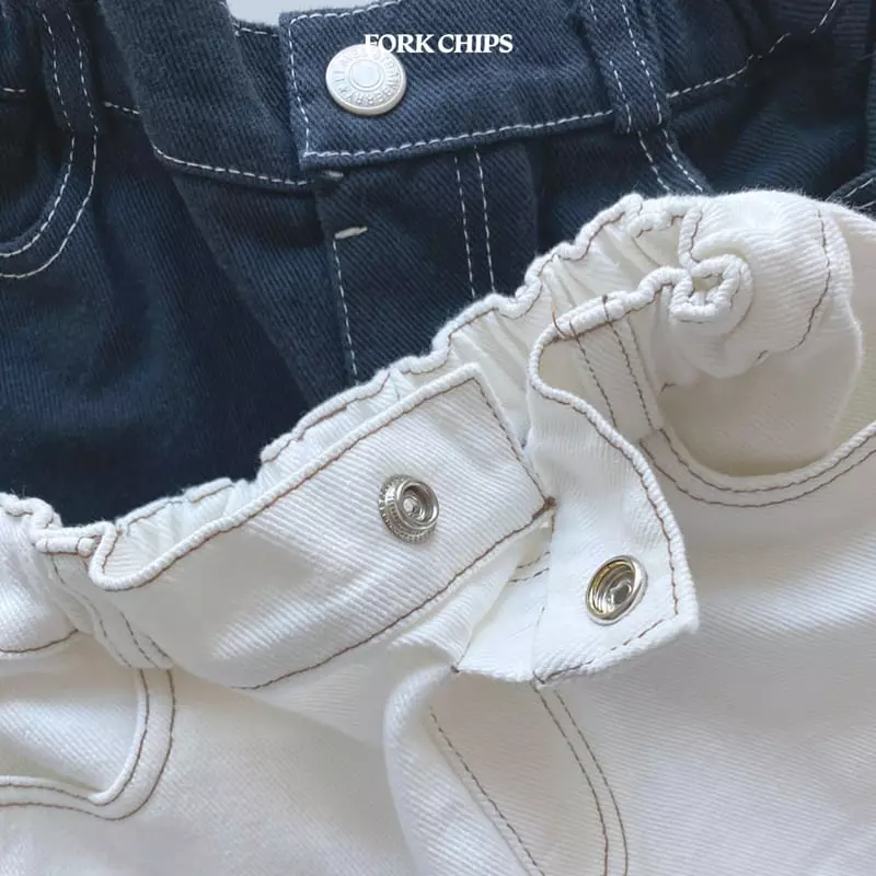 Fork Chips - Korean Children Fashion - #littlefashionista - Minimal Shorts - 7