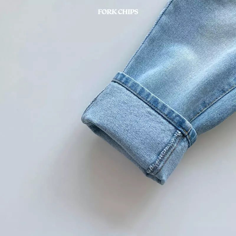 Fork Chips - Korean Children Fashion - #minifashionista - Wendy Jeans - 8