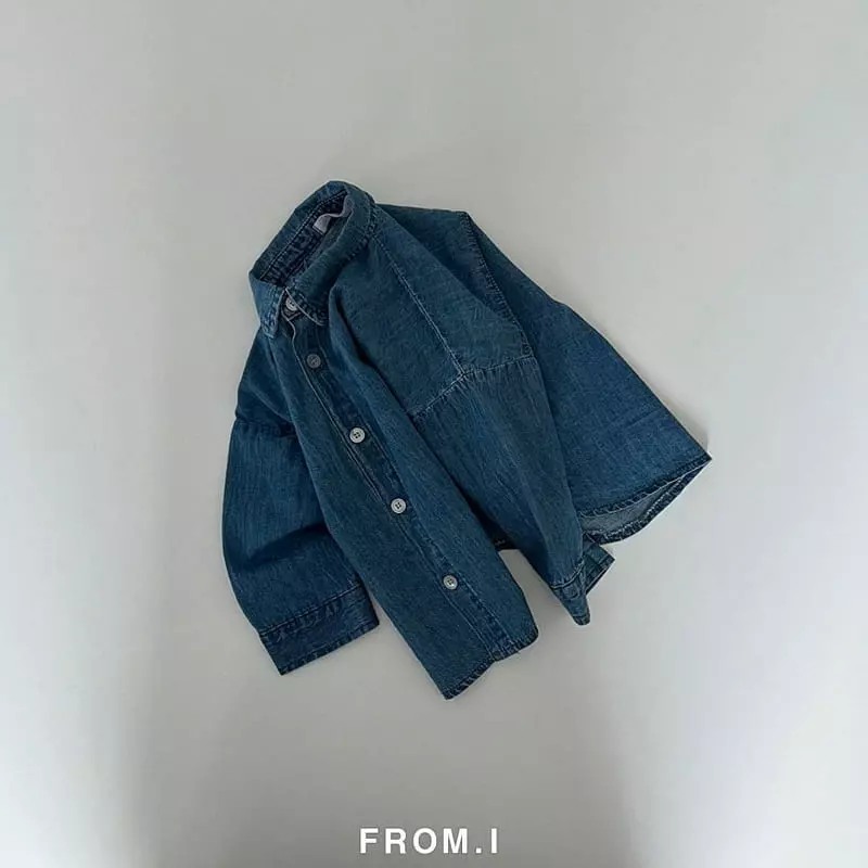 From I - Korean Children Fashion - #Kfashion4kids - Denim Shirt - 9