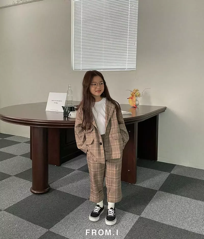 From I - Korean Children Fashion - #childrensboutique - Blazer Jacket - 5