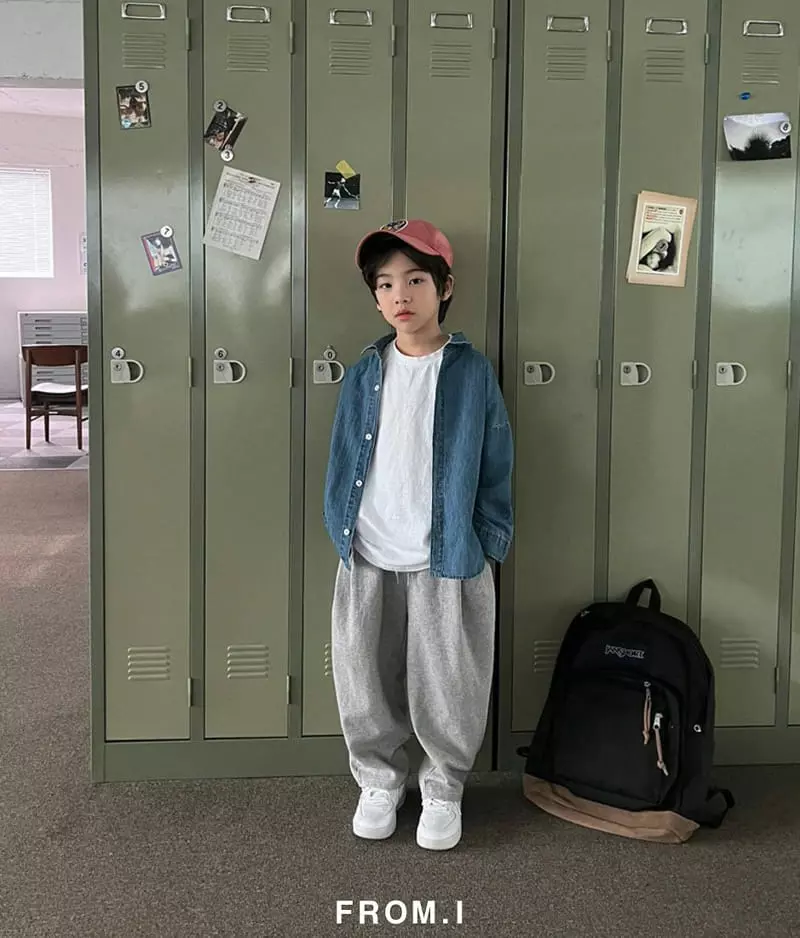 From I - Korean Children Fashion - #childrensboutique - Denim Shirt - 2