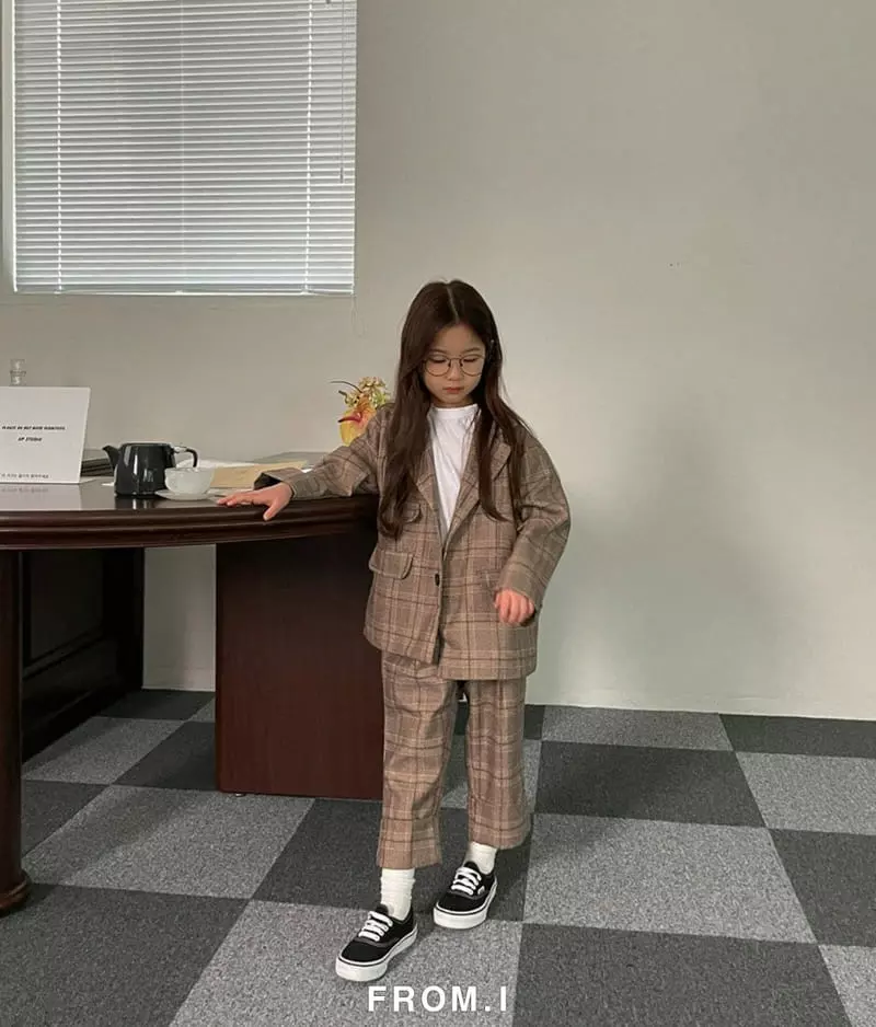 From I - Korean Children Fashion - #designkidswear - Blazer Jacket - 6