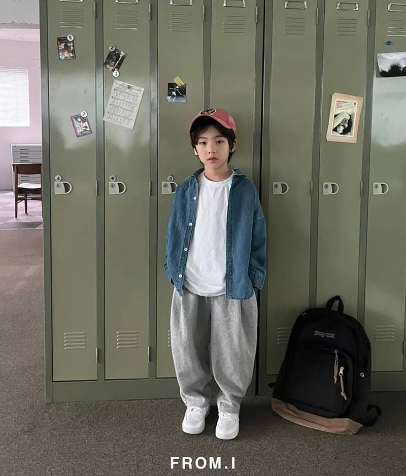 From I - Korean Children Fashion - #designkidswear - Denim Shirt - 3