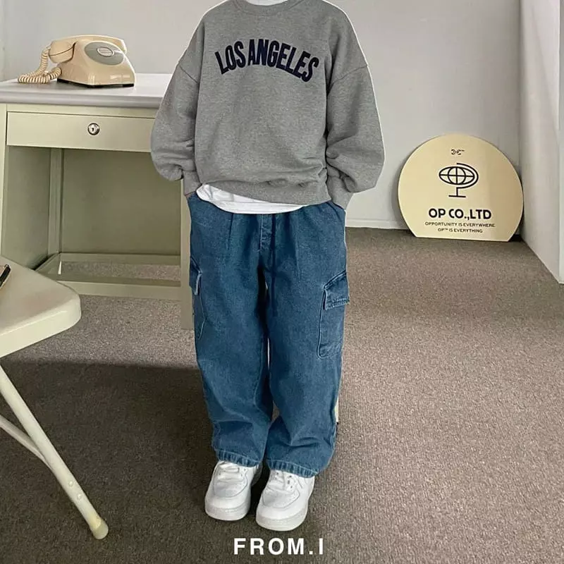 From I - Korean Children Fashion - #childrensboutique - Denim Pants - 4