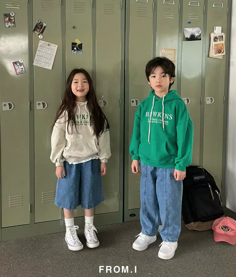 From I - Korean Children Fashion - #discoveringself - Slit Jeans