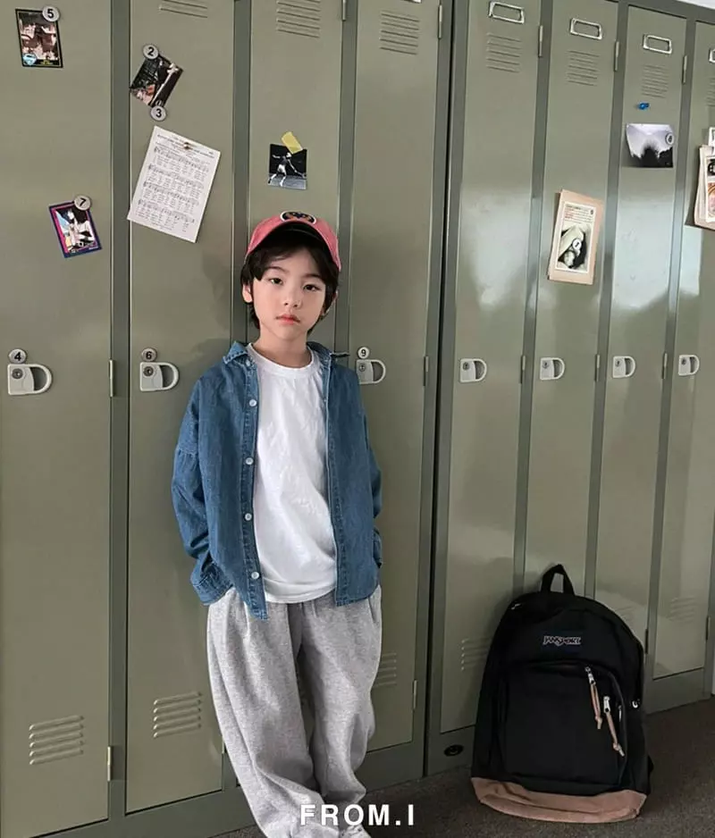 From I - Korean Children Fashion - #fashionkids - Denim Shirt - 5