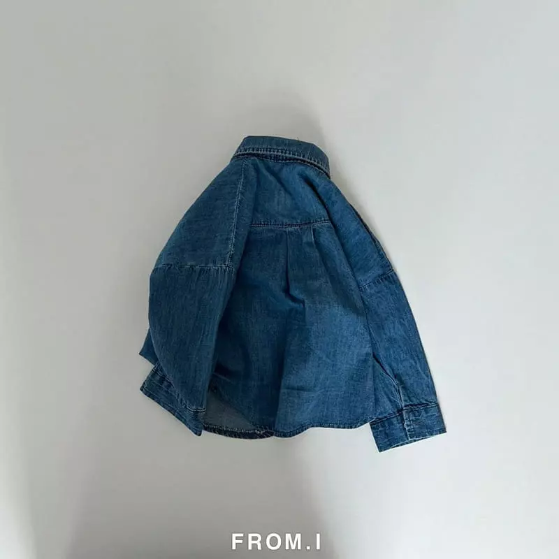 From I - Korean Children Fashion - #kidsstore - Denim Shirt - 7