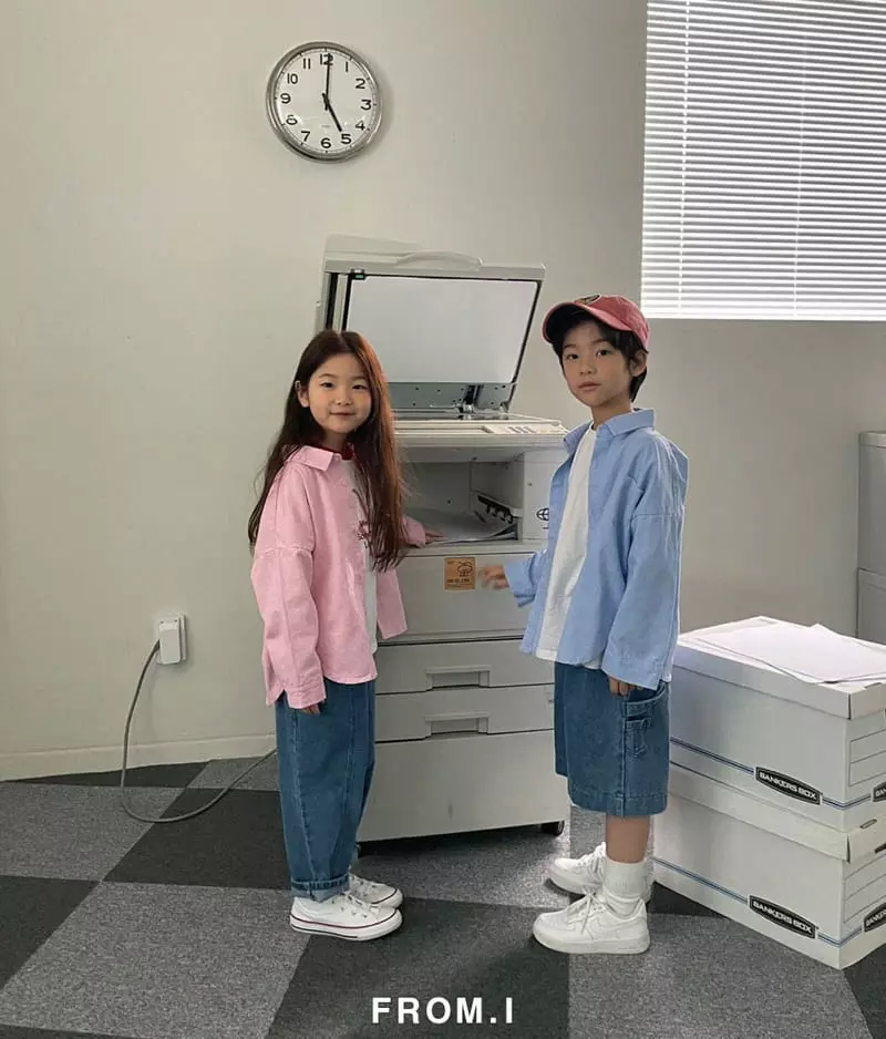 From I - Korean Children Fashion - #kidsshorts - Slit Jeans - 4