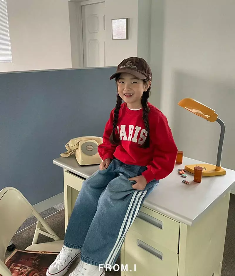 From I - Korean Children Fashion - #minifashionista - Paris Sweatshirt - 7