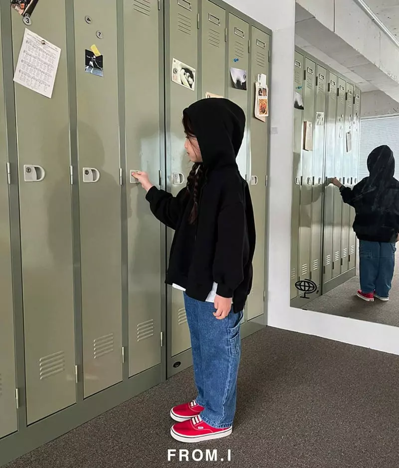 From I - Korean Children Fashion - #minifashionista - Basic Hoody - 5