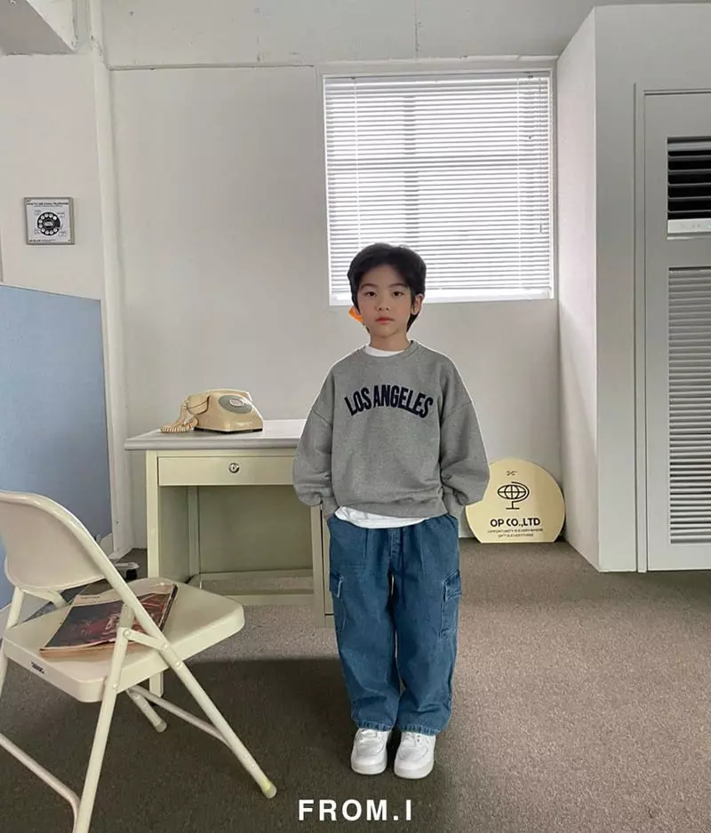 From I - Korean Children Fashion - #prettylittlegirls - Los Sweatshirt