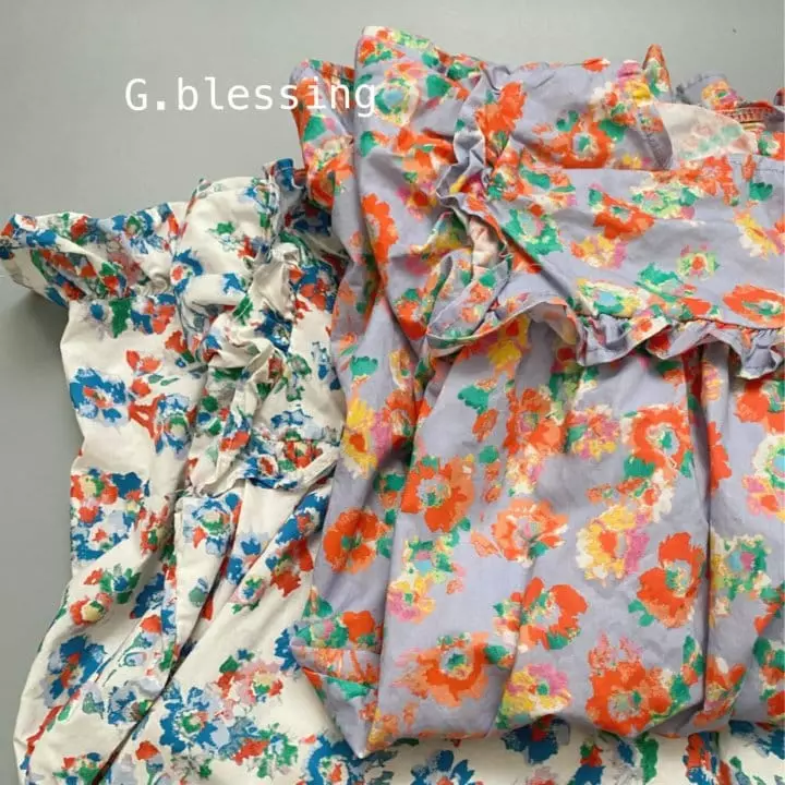 G Blessing - Korean Children Fashion - #Kfashion4kids - Frill Flower One-piece - 9