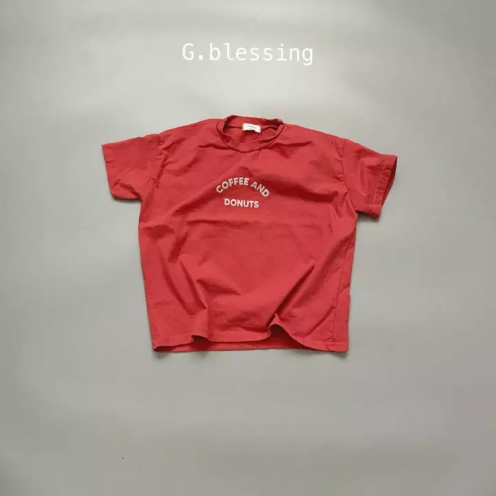 G Blessing - Korean Children Fashion - #childrensboutique - Donut Tee