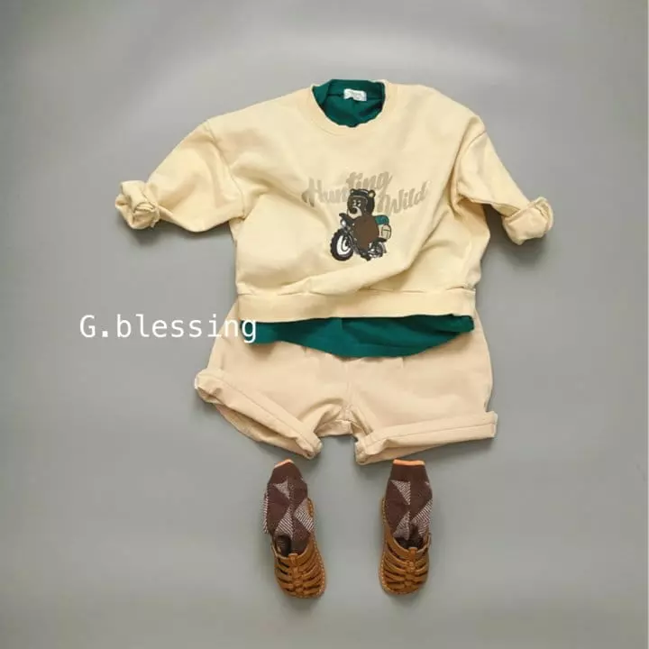 G Blessing - Korean Children Fashion - #fashionkids - Bear Sweatshirt - 6