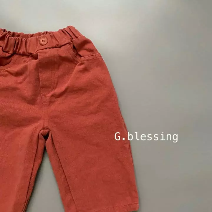G Blessing - Korean Children Fashion - #kidsshorts - Creamy Pants - 3