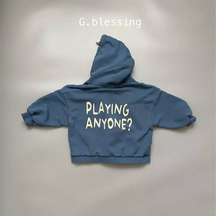 G Blessing - Korean Children Fashion - #kidsstore - Playing Hoody Jumper - 2
