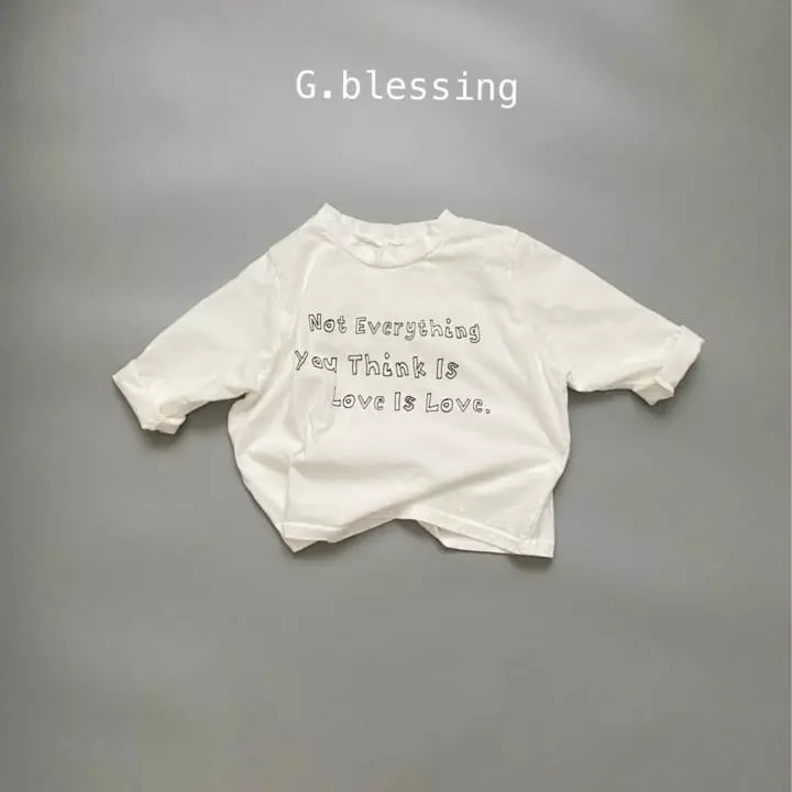 G Blessing - Korean Children Fashion - #kidsstore - Think Tee - 3
