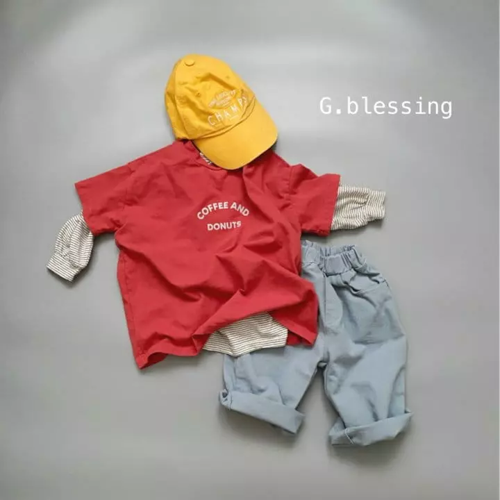 G Blessing - Korean Children Fashion - #kidsstore - Donut Tee - 4
