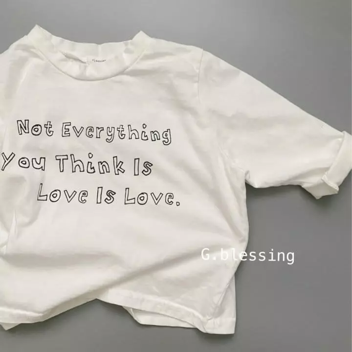 G Blessing - Korean Children Fashion - #kidsstore - Think Tee - 4
