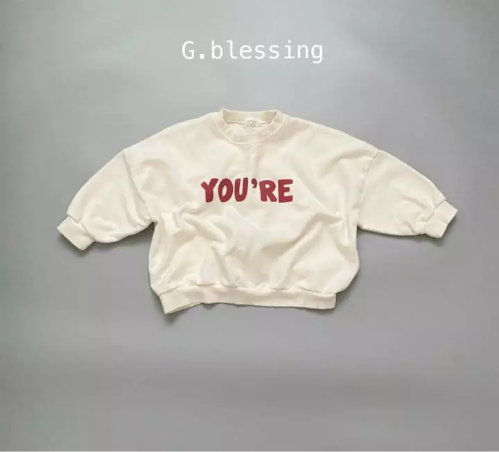 G Blessing - Korean Children Fashion - #magicofchildhood - You Are Sweatshirt