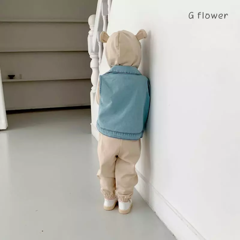 G Flower - Korean Children Fashion - #Kfashion4kids - Bear Hoody Set - 7