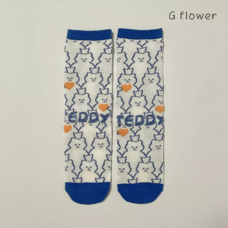 G Flower - Korean Children Fashion - #childofig - Modum Knee Socks - 8
