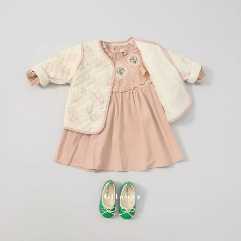G Flower - Korean Children Fashion - #childrensboutique - Denim One-piece - 8