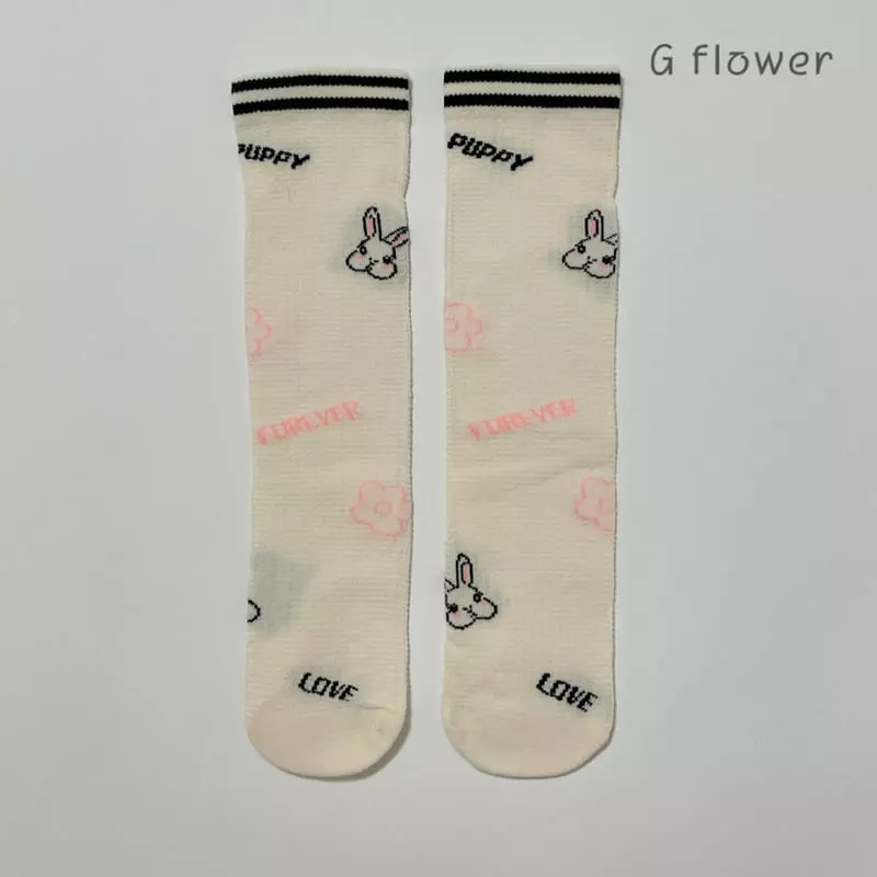 G Flower - Korean Children Fashion - #childrensboutique - Barnie Knee Socks - 11