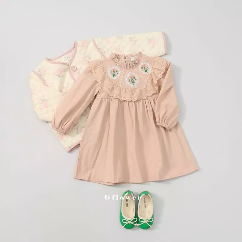 G Flower - Korean Children Fashion - #designkidswear - Denim One-piece - 9