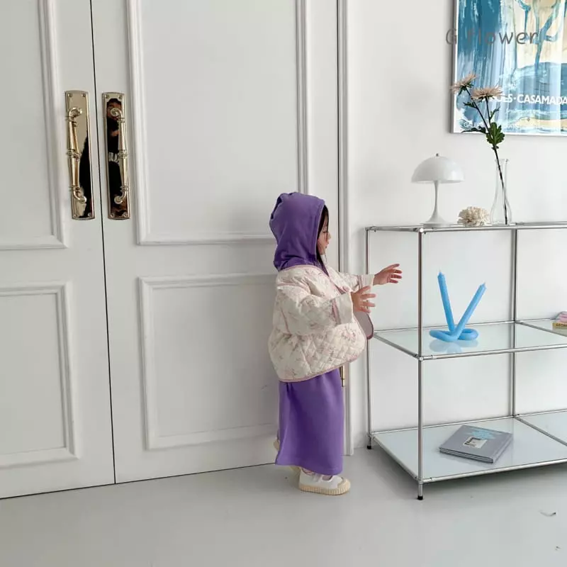 G Flower - Korean Children Fashion - #kidsshorts - Flower Quilting Jacket - 9