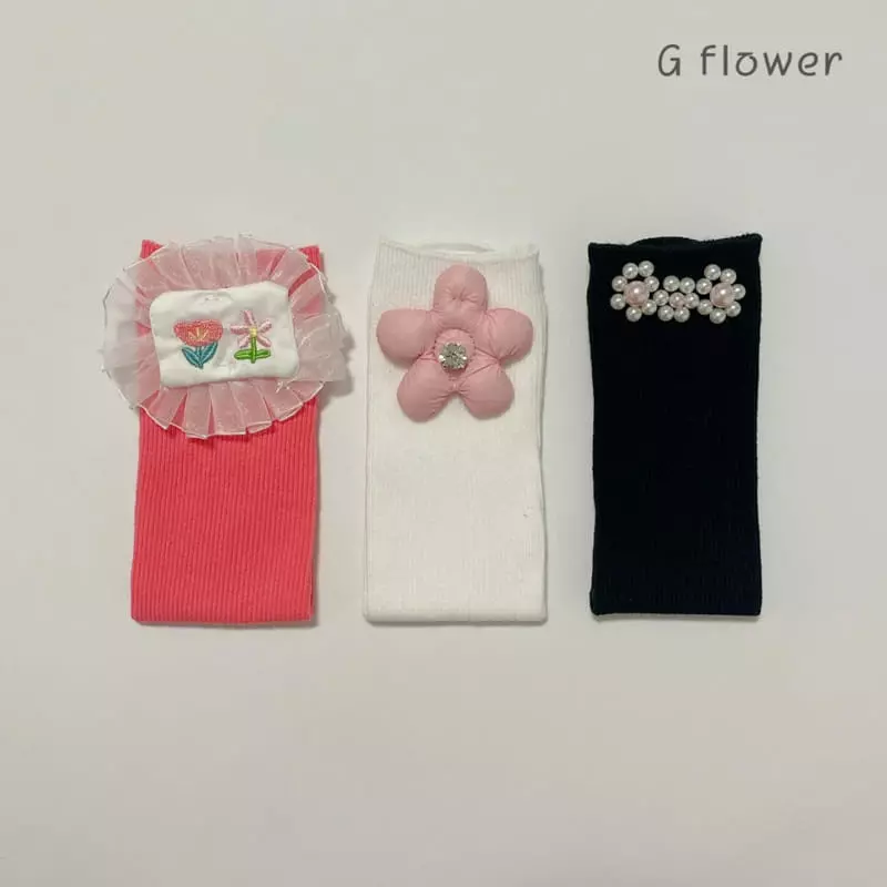 G Flower - Korean Children Fashion - #kidsstore - Spring Knee Socks - 7