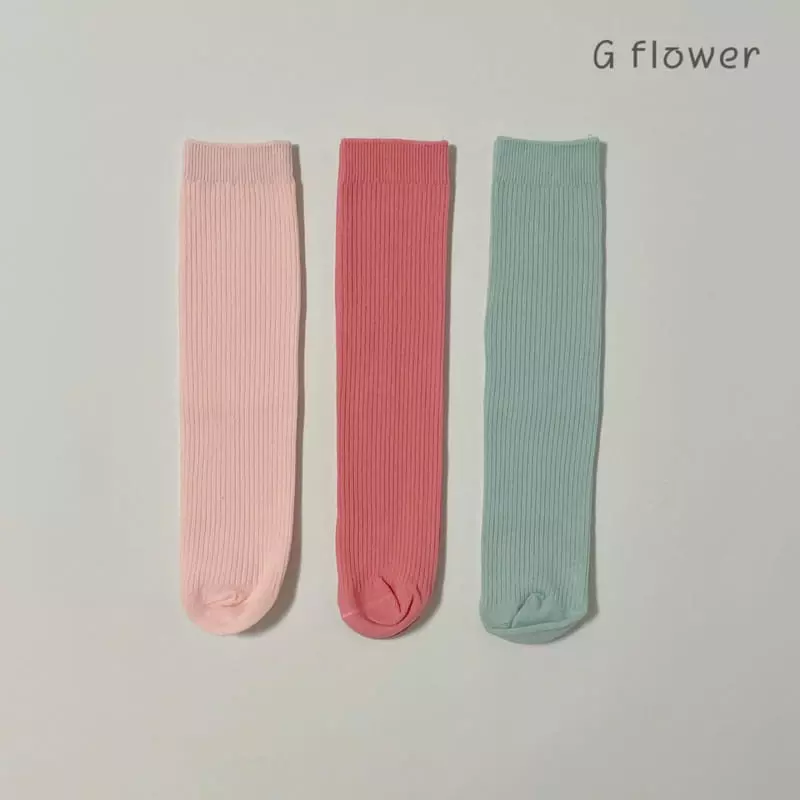 G Flower - Korean Children Fashion - #kidsstore - Rinn Knee Socks - 3