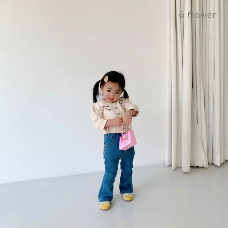 G Flower - Korean Children Fashion - #kidsstore - Jeans - 4
