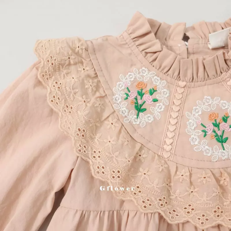 G Flower - Korean Children Fashion - #magicofchildhood - Denim One-piece