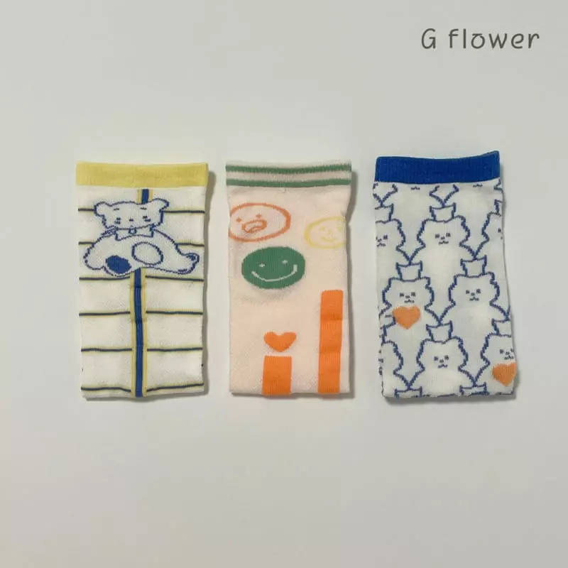 G Flower - Korean Children Fashion - #magicofchildhood - Modum Knee Socks - 5
