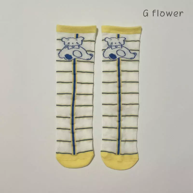 G Flower - Korean Children Fashion - #prettylittlegirls - Modum Knee Socks - 7