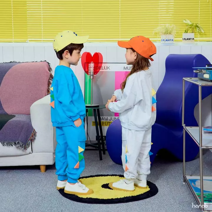 Hanab - Korean Children Fashion - #Kfashion4kids - Grr Top Bottom Set - 2