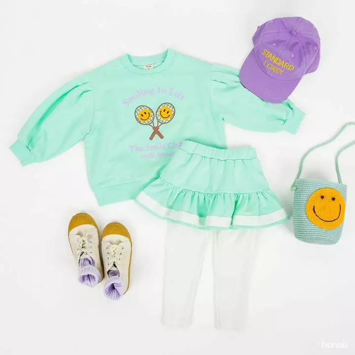 Hanab - Korean Children Fashion - #childofig - Tennis Club Top Bottom Set - 2
