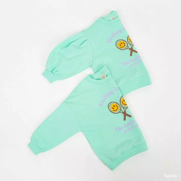 Hanab - Korean Children Fashion - #childrensboutique - Tennis Club Top Bottom Set - 3