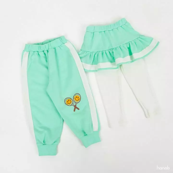 Hanab - Korean Children Fashion - #childrensboutique - Tennis Club Top Bottom Set - 4