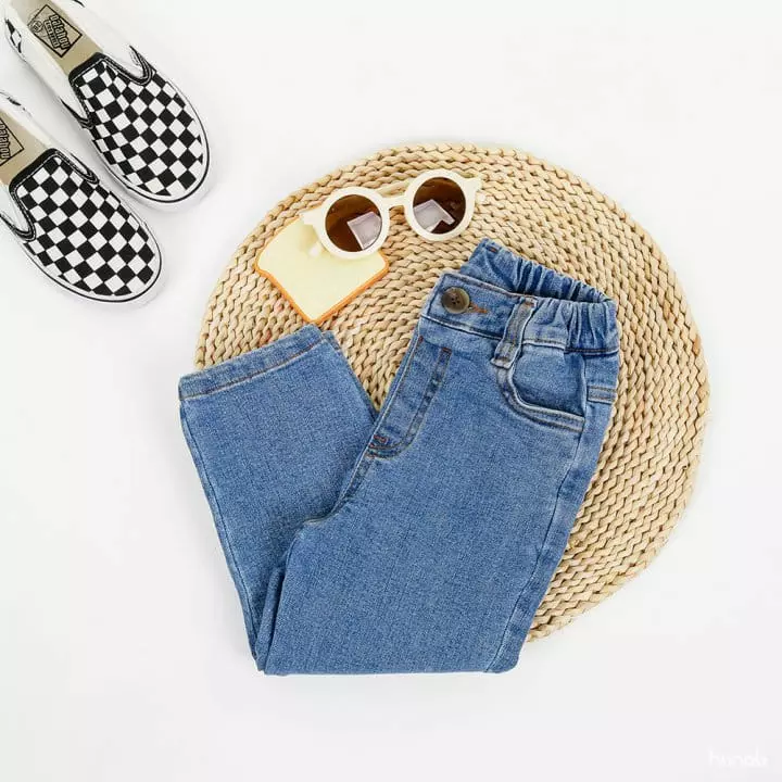 Hanab - Korean Children Fashion - #magicofchildhood - Span Striaght Denim Jeans - 4