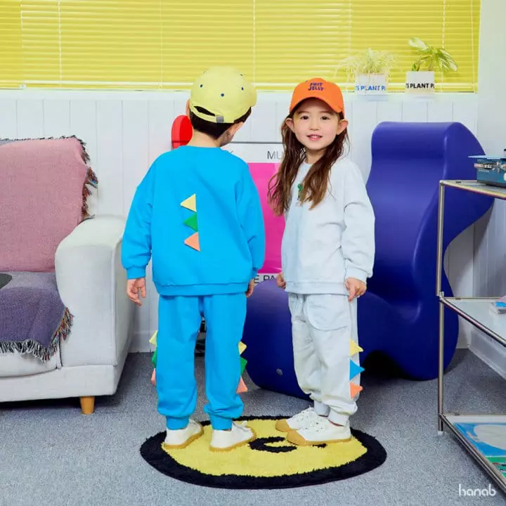 Hanab - Korean Children Fashion - #todddlerfashion - Grr Top Bottom Set - 7
