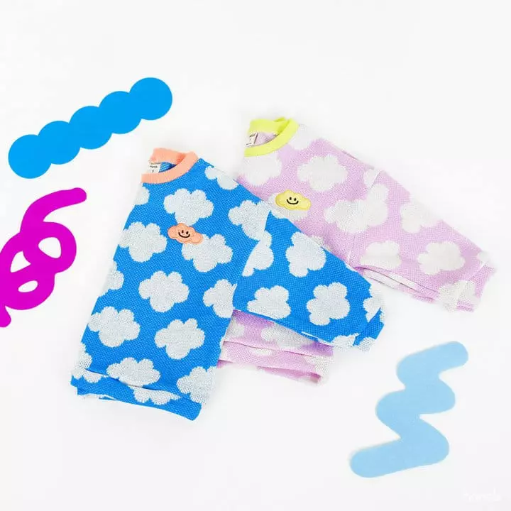 Hanab - Korean Children Fashion - #todddlerfashion - Cloud Tee - 3