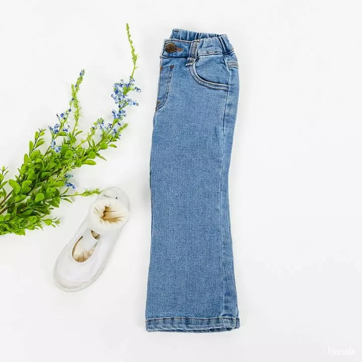Hanab - Korean Children Fashion - #toddlerclothing - Span Jeans - 2
