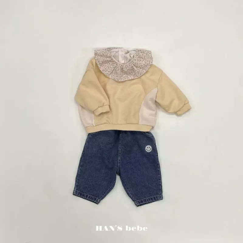 Han's - Korean Baby Fashion - #babyboutique - Bebe Nana Frill Tee - 3