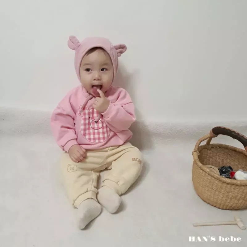 Han's - Korean Baby Fashion - #babywear - Bebe Bearing Sweatshirt - 12