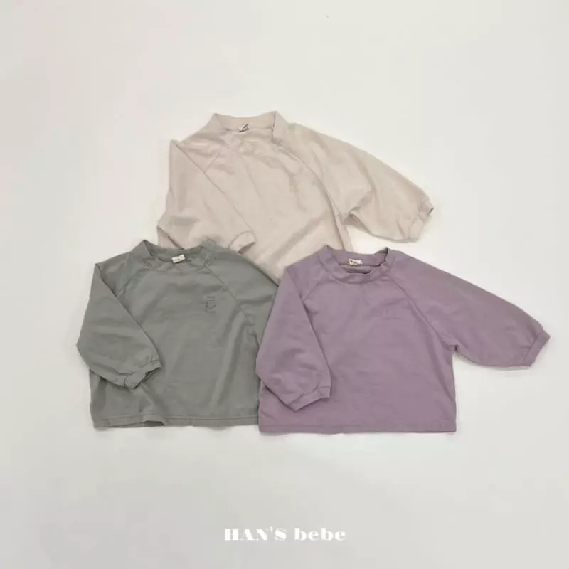 Han's - Korean Baby Fashion - #babywear - Bebe Sing Raglan Tee