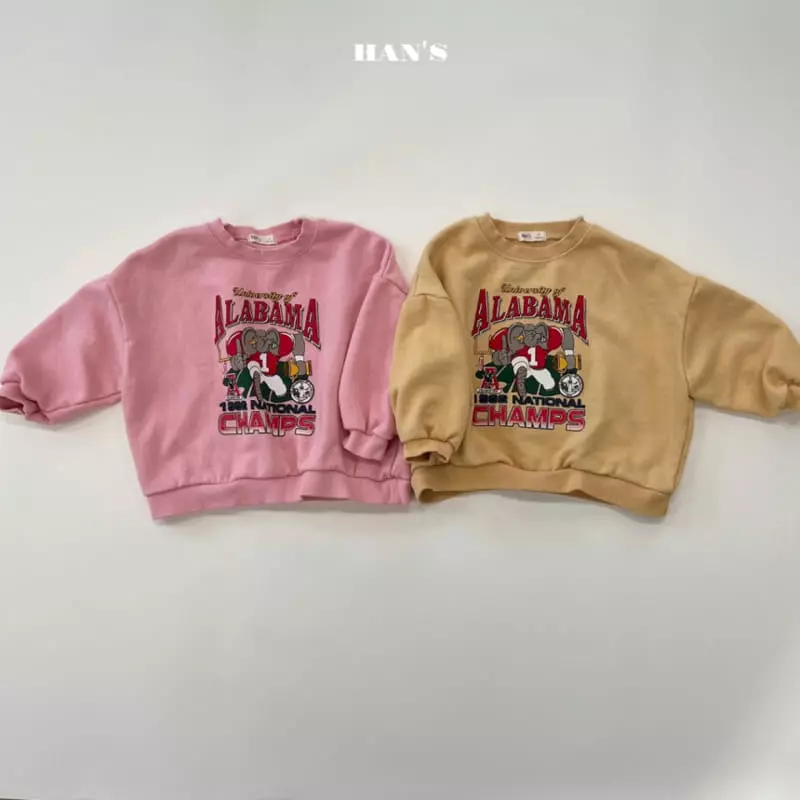 Han's - Korean Children Fashion - #Kfashion4kids - Elepant Sweatshirt